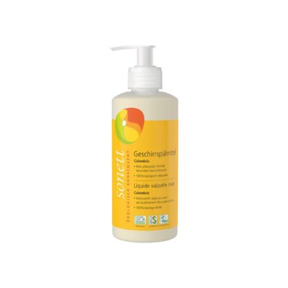 Sonett Geschirrspülmittel Calendula, Pumpspender 300 ml auffüllbar