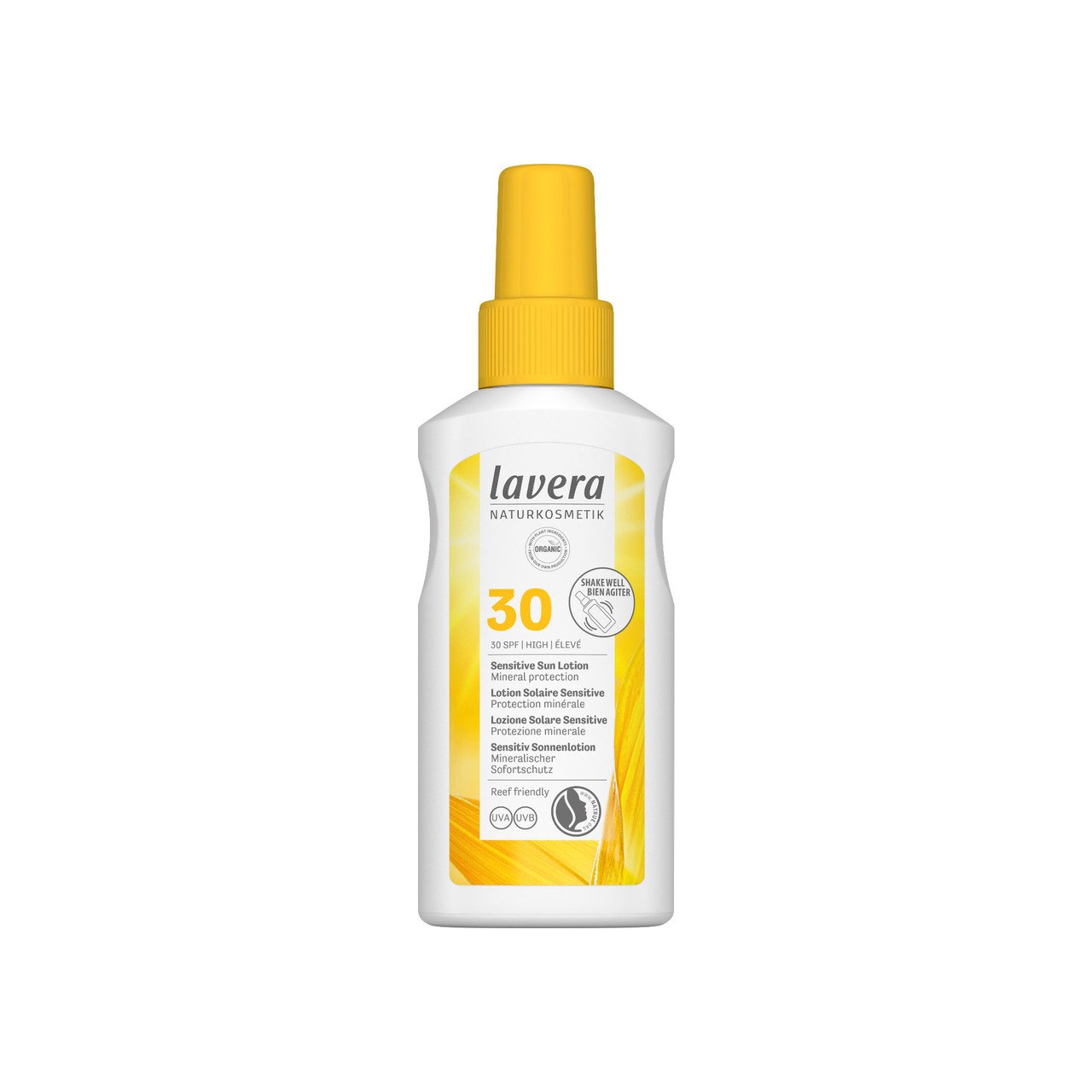 lavera Sensitive sun lotion SPF30