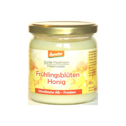 Demeter Frühlingsblütenhonig aus Deutschland 500g