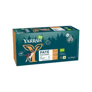 Yarrah Hundefutter Multipack Paté Grain free 6 x 150 g