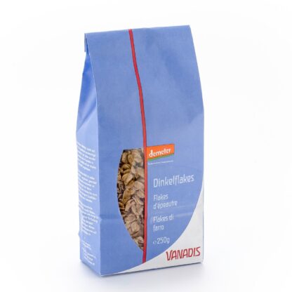 Bio Demeter Vollkorn Dinkel Flakes 250g