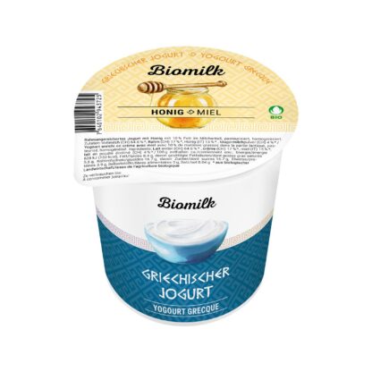 Bio Knospe Jogurt Nature griechische Art Honig 150g im 4er-Pack KEIN VERSAND