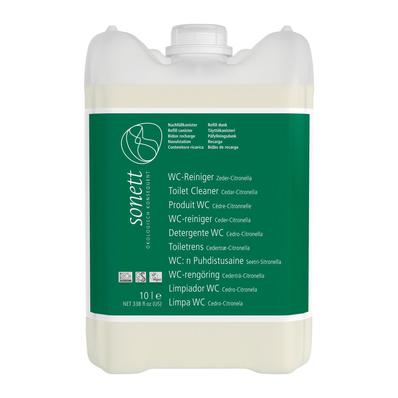Sonett WC Reiniger Zeder-Citronella 10l