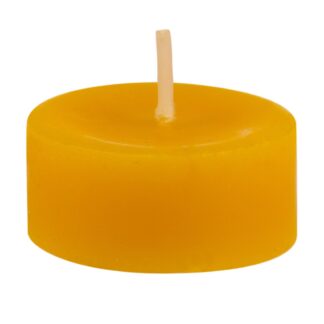 Bienenwachs Teelicht ohne Aluhülle Bienenwachs