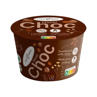 Bio Hazel Choc Glace vegan, mit Datteln gesüsst 120ml (ABHOLUNG)