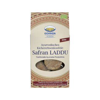 Bio Laddu Safran Ayurveda Konfekt 120g (Geschmackserlebnis)