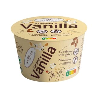 Bio Almond Vanilla Glace vegan, mit Datteln gesüsst 120ml (ABHOLUNG)