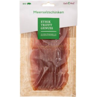 Bio Knospe Meersalzschinken vom Ueli-Hof pro 80g