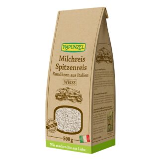 Bio Milchreis weiss, Rundkorn 500g