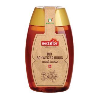 Bio Knospe Honig aus der Schweiz flüssig 250g